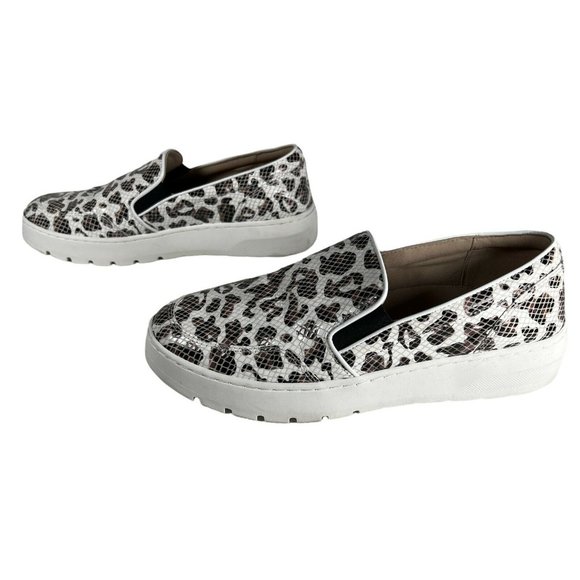 Vionic Women's Leopard Print Slip-On Sneakers - Picture 7 of 9